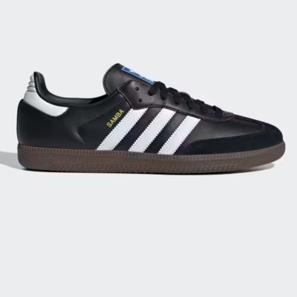 adidas Shoes - Adidas Samba OG Sneakers Black White Stripe Size 5.5 Womens